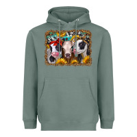 Sage western sunflower heifers Heavyweight Hoodie - Jasminsmagicworld
