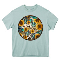 Arona western pattern circle earrings Heavy Core Tee - Jasminsmagicworld