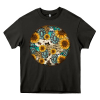 Asphalt western pattern circle earrings Heavy Core Tee - Jasminsmagicworld