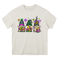 Cream mardi gras gnomes Heavy Core Tee - OliviaCreatesArt