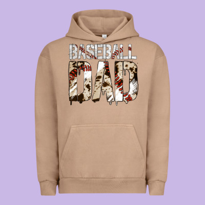 No Background Baseball Dad Urban Hoodie Designed By Jasminsmagicworld