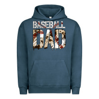 Pigment Midnight Navy no background baseball dad Urban Hoodie - Jasminsmagicworld