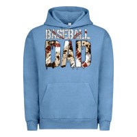 Pigment Pebble Blue no background baseball dad Urban Hoodie - Jasminsmagicworld