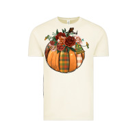 Vintage Arctic floral pumpkin Vintage Tee - BundleAndBundleShop