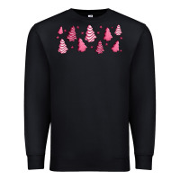 Black pink christmas cakes Premium Sweatshirt - Jasminsmagicworld