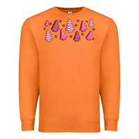 Carrot pink christmas cakes Premium Sweatshirt - Jasminsmagicworld