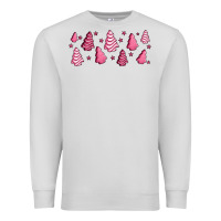 Dove Grey pink christmas cakes Premium Sweatshirt - Jasminsmagicworld