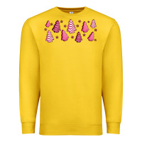 Lemon pink christmas cakes Premium Sweatshirt - Jasminsmagicworld