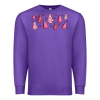Purple pink christmas cakes Premium Sweatshirt - Jasminsmagicworld