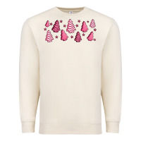 Sandshell pink christmas cakes Premium Sweatshirt - Jasminsmagicworld