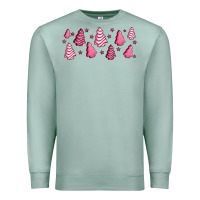 Seafoam pink christmas cakes Premium Sweatshirt - Jasminsmagicworld