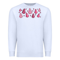 White pink christmas cakes Premium Sweatshirt - Jasminsmagicworld