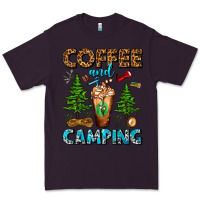 Plum Coffee And Camping Frappe Premium Tee - FaDigitalArtStudio