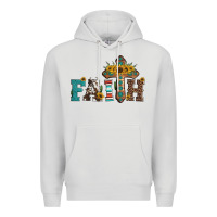 Dove Grey faith Premium Hoodie - Artiststas