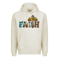 Oatmeal Heather faith Premium Hoodie - Artiststas
