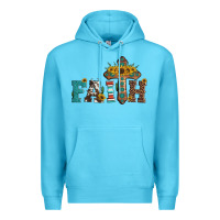 Ocean Blue faith Premium Hoodie - Artiststas