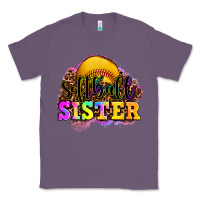 Lavender softball sister Classic Tee - OliviaCreatesArt
