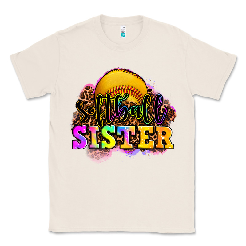 Softball Sister Classic Tee by OliviaCreatesArt | Teevron