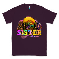 Plum softball sister Classic Tee - OliviaCreatesArt