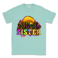 Seafoam softball sister Classic Tee - OliviaCreatesArt