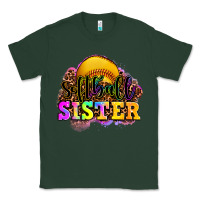 Sports Green softball sister Classic Tee - OliviaCreatesArt