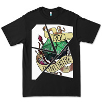 Black ROLL INITIATIVE Premium Tee - Bettercallsaul