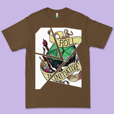 Roll Initiative Premium Tee Designed By Bettercallsaul