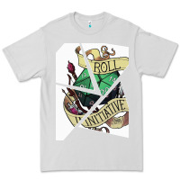Dove Grey ROLL INITIATIVE Premium Tee - Bettercallsaul