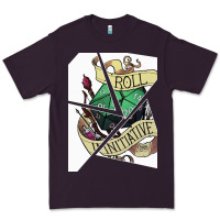 Plum ROLL INITIATIVE Premium Tee - Bettercallsaul