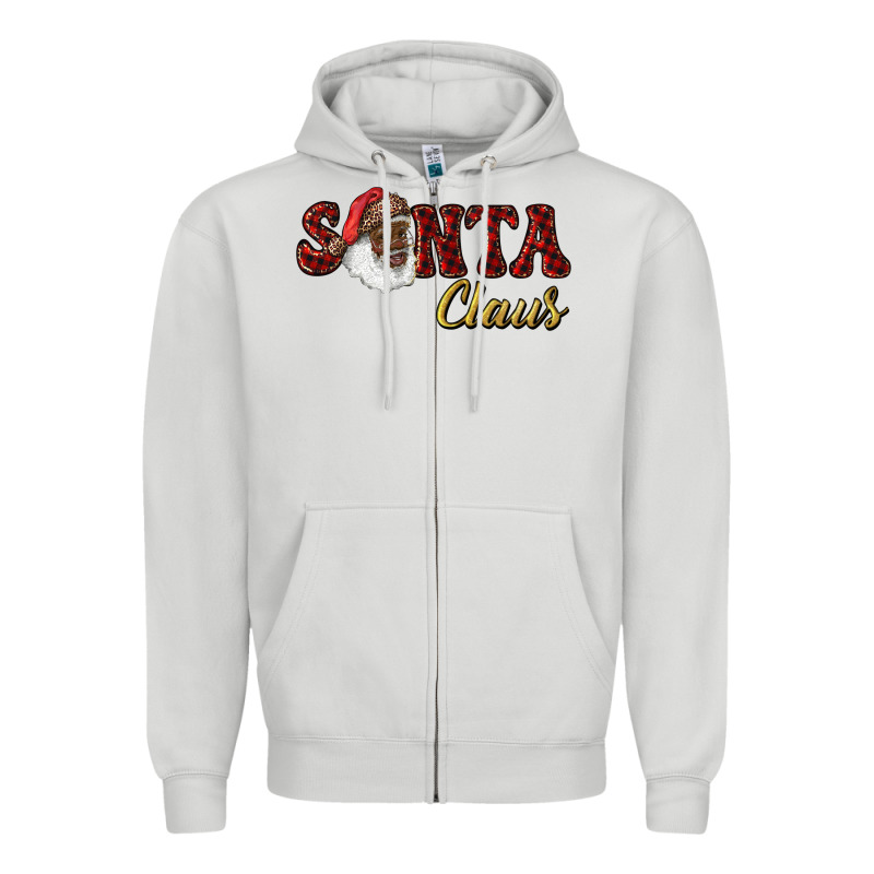 African American Santa Claus Zipper Hoodie by RanaPortraitStore | Teevron