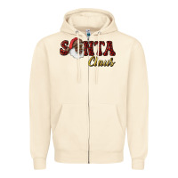 Sandshell african american santa claus Zipper Hoodie - RanaPortraitStore