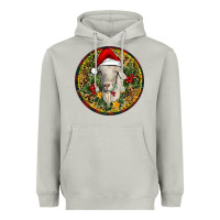 Moon Dust Christmas Goat Heavyweight Hoodie - RanaPortraitStore