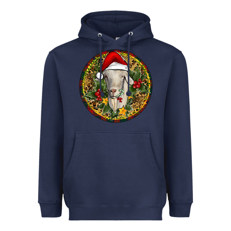 Christmas Goat Heavyweight Hoodie by RanaPortraitStore | Teevron