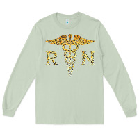 Matcha rn registered nurse leopard lovely nursing student t shirt Long Sleeve Tee - linhVisuals