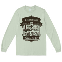 Matcha labyrinth words Long Sleeve Tee - linhVisuals