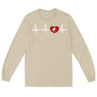 Mushroom my heart beats for golf Long Sleeve Tee - linhVisuals