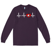 Plum my heart beats for golf Long Sleeve Tee - linhVisuals