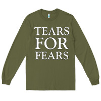 Army Green Tëärs För Fëärs WHITE Long Sleeve Tee - linhVisuals