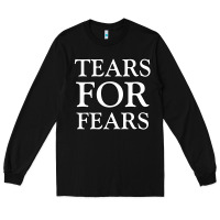 Black Tëärs För Fëärs WHITE Long Sleeve Tee - linhVisuals