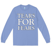 Colony Blue Tëärs För Fëärs WHITE Long Sleeve Tee - linhVisuals