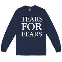 Navy Tëärs För Fëärs WHITE Long Sleeve Tee - linhVisuals