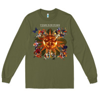 Army Green tears for fears 24 Long Sleeve Tee - linhVisuals