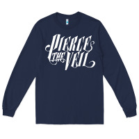 Navy pierce the veil front Long Sleeve Tee - linhVisuals