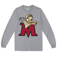 Heather Grey lions, molloy college Long Sleeve Tee - linhVisuals