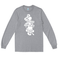 Heather Grey pierce the veil back Long Sleeve Tee - linhVisuals
