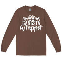 Chestnut gangsta wrapper Long Sleeve Tee - linhVisuals