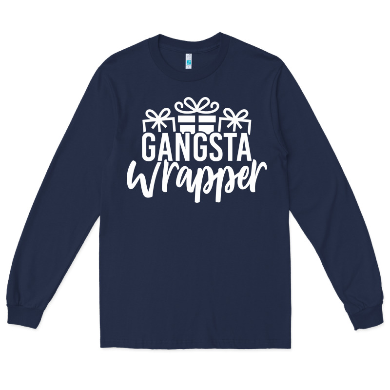 Gangsta Wrapper Long Sleeve Tee by linhVisuals | Teevron