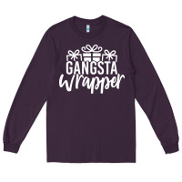 Plum gangsta wrapper Long Sleeve Tee - linhVisuals