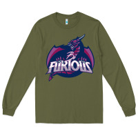 Army Green bi furious   bisexual Long Sleeve Tee - linhVisuals