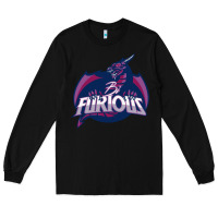 Black bi furious   bisexual Long Sleeve Tee - linhVisuals